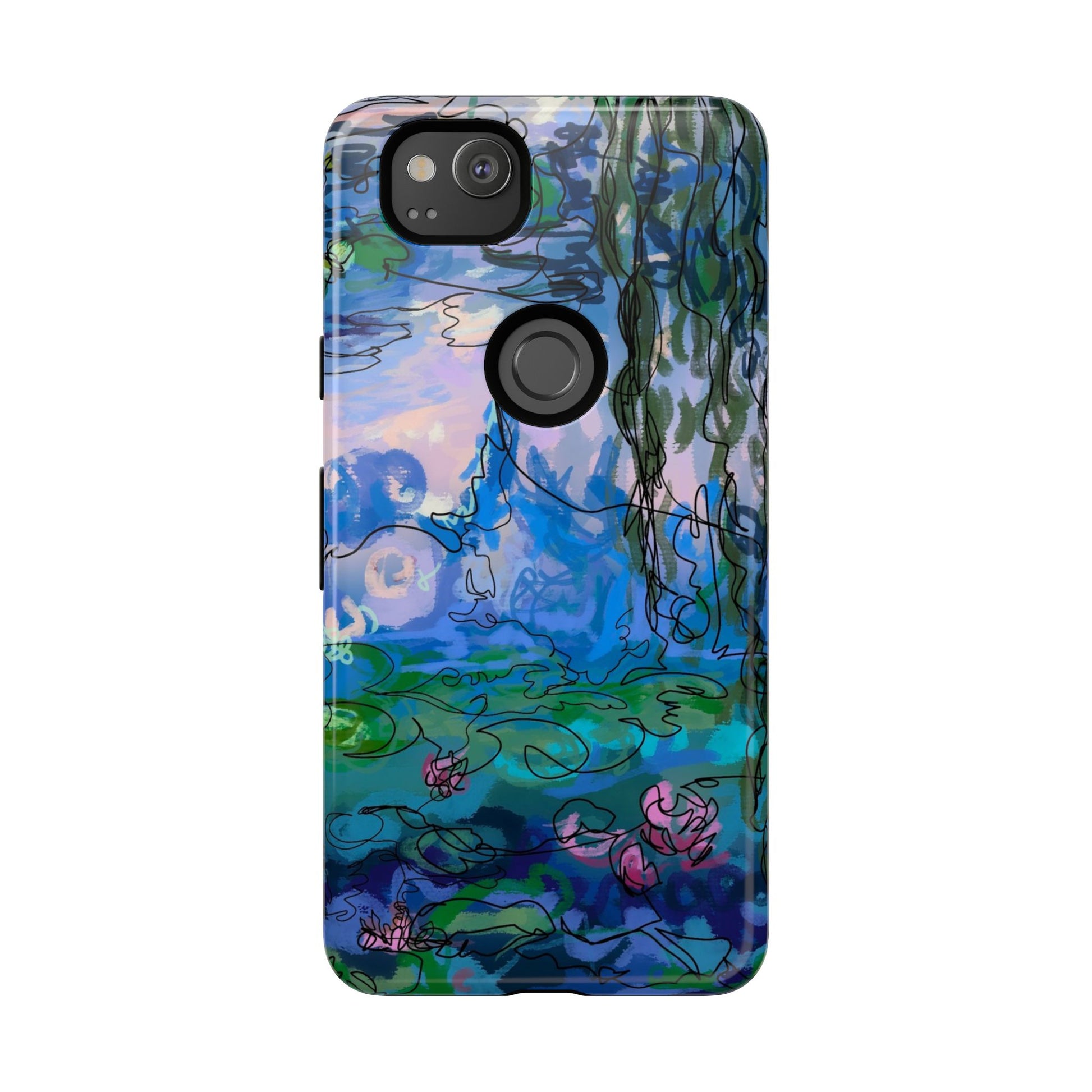 (Non-iphones) Tough Cases - Waterlilies