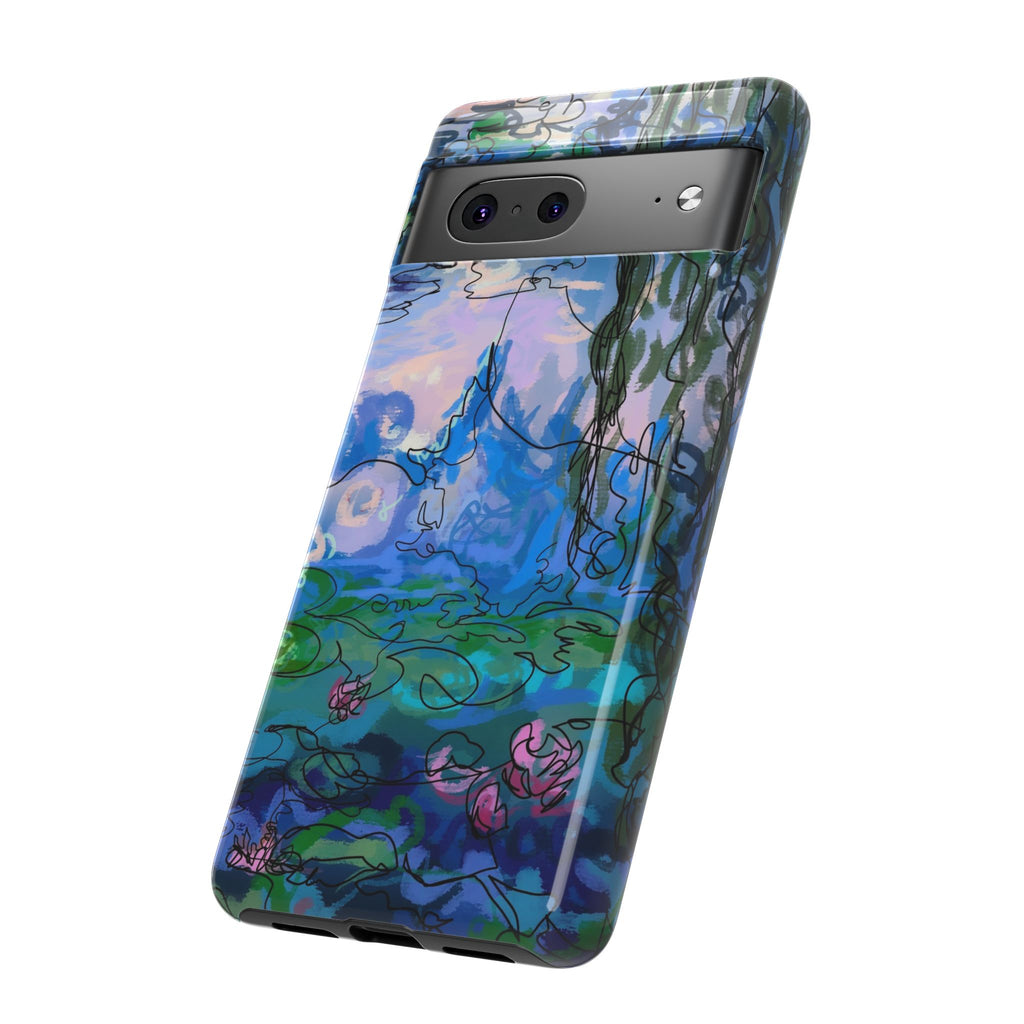 (Non-iphones) Tough Cases - Waterlilies