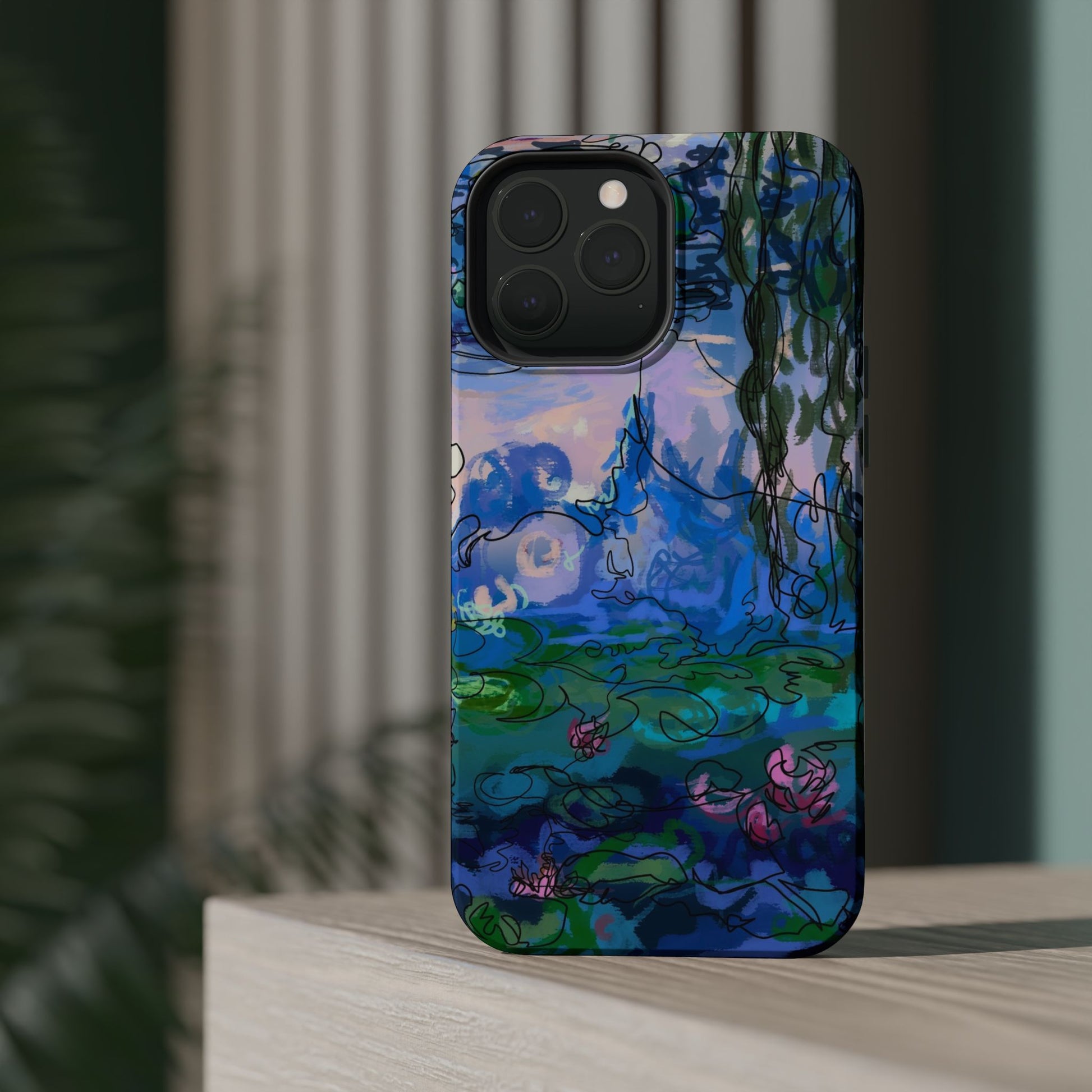 Magnetic Tough Cases - Waterlilies
