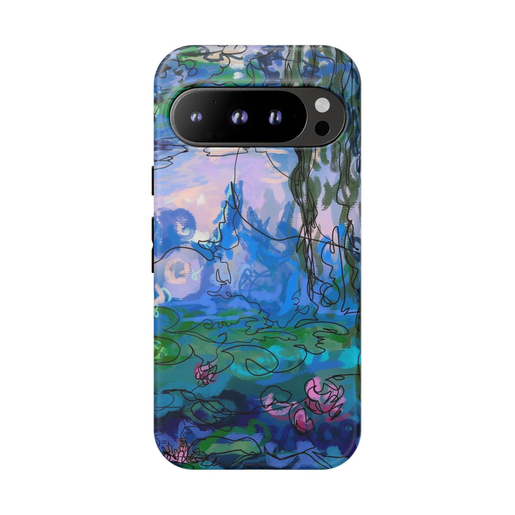 (Non-iphones) Tough Cases - Waterlilies