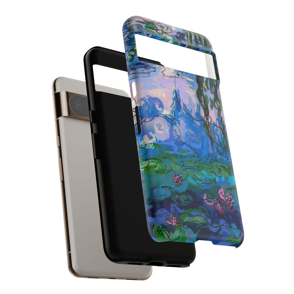 (Non-iphones) Tough Cases - Waterlilies