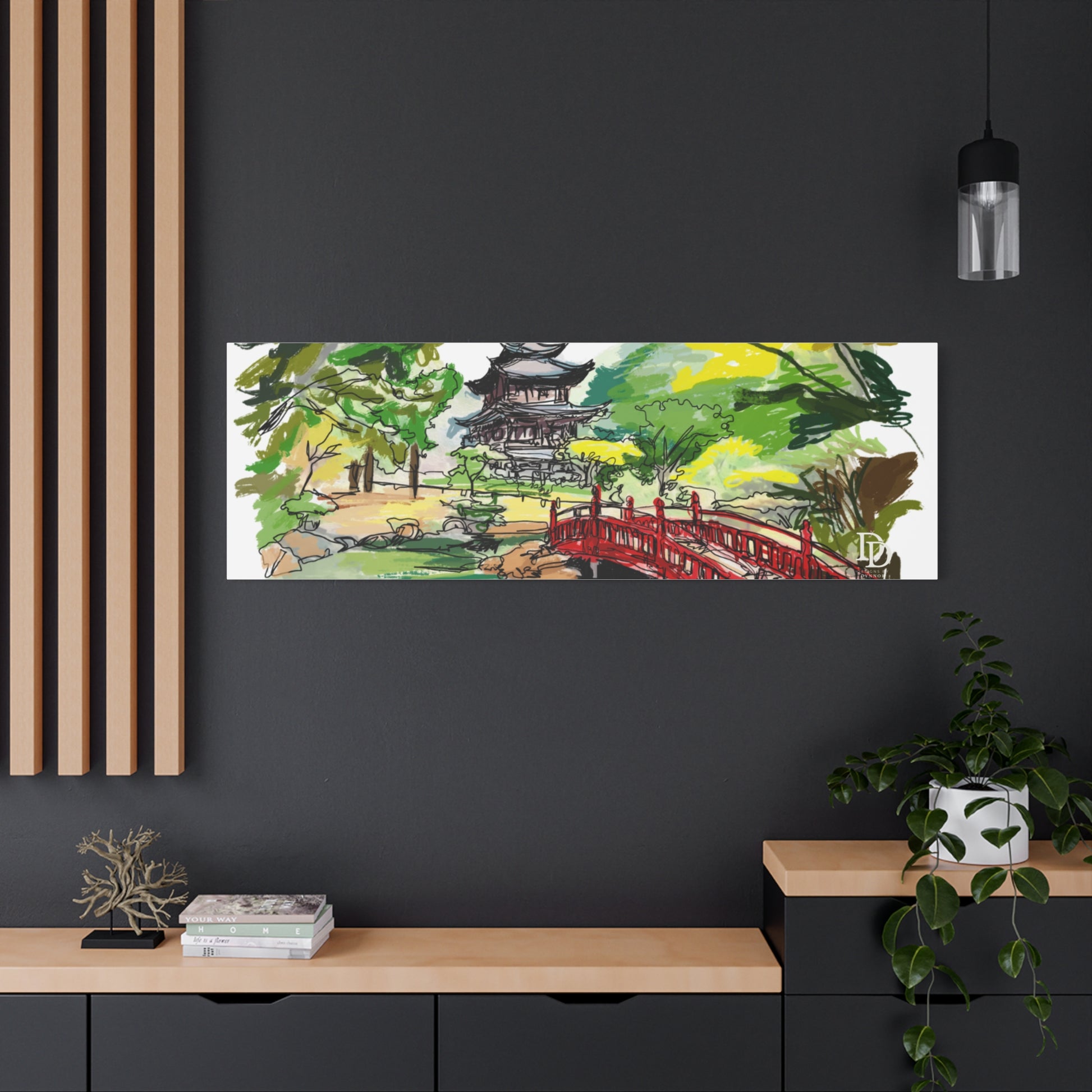 Kakehashi Matte Canvas, Stretched, 1.25"