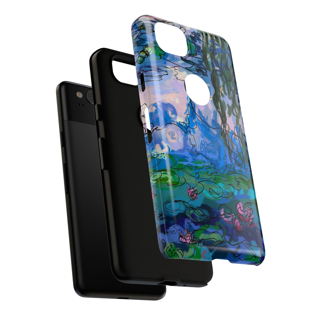 (Non-iphones) Tough Cases - Waterlilies