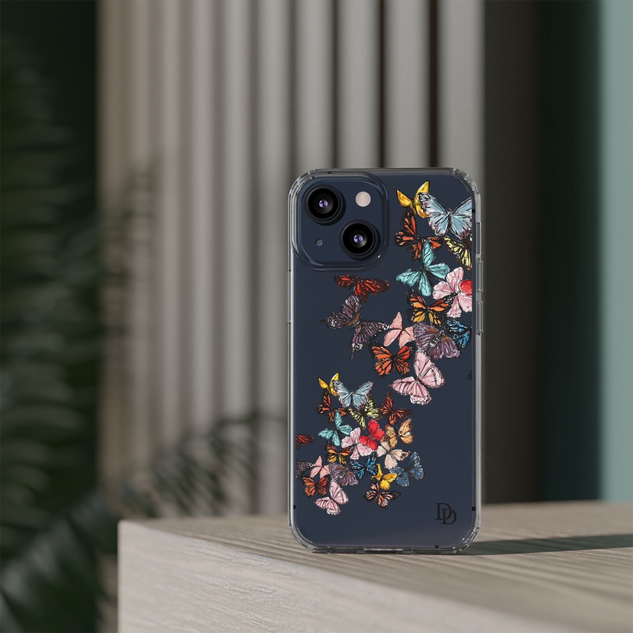 Clear Butterfly Phone Cases