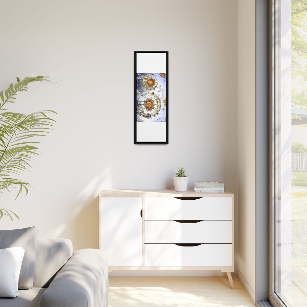 Celestial Matte Canvas, Framed (Multi-color)
