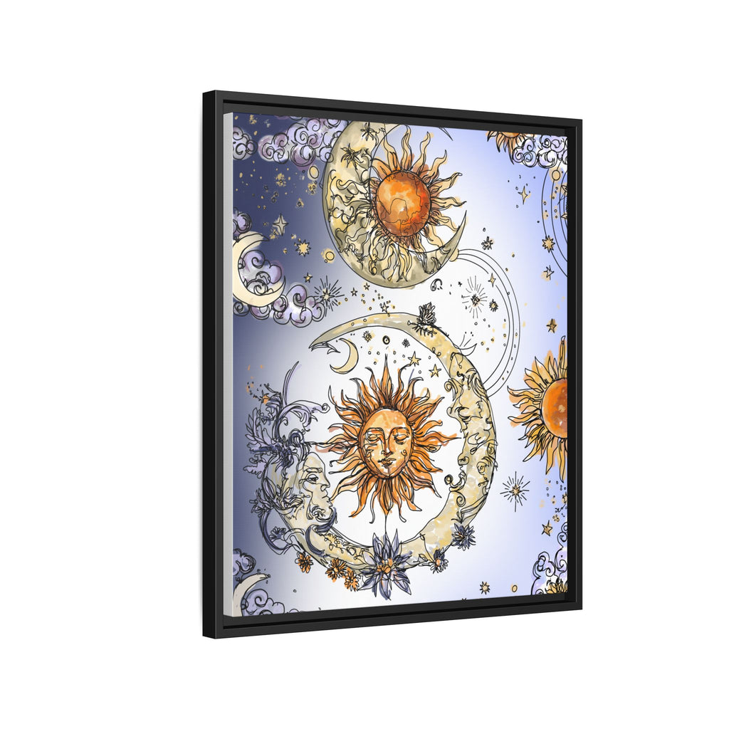 Celestial Matte Canvas, Framed (Multi-color)