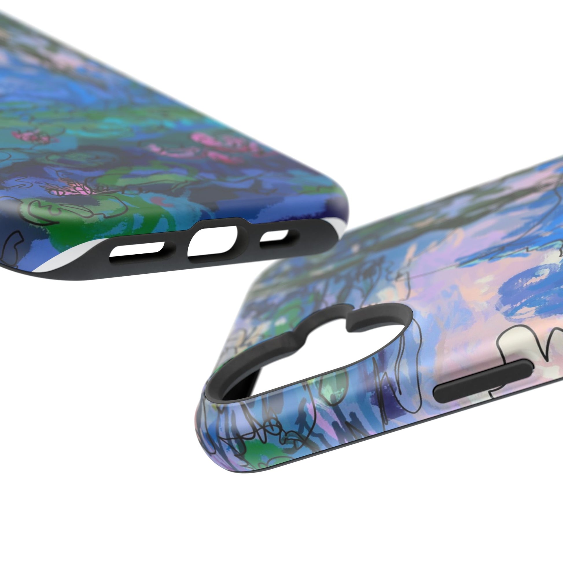 Magnetic Tough Cases - Waterlilies