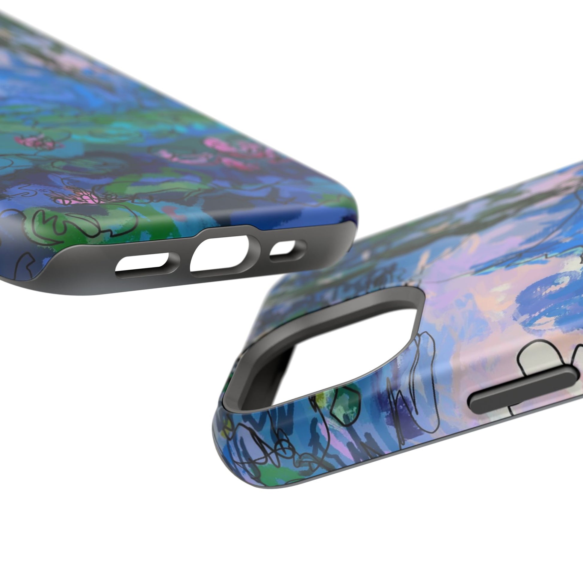 Magnetic Tough Cases - Waterlilies