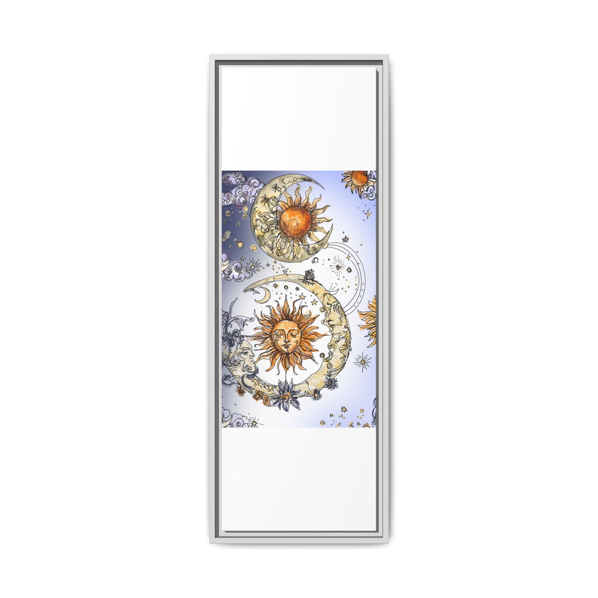 Celestial Matte Canvas, Framed (Multi-color)