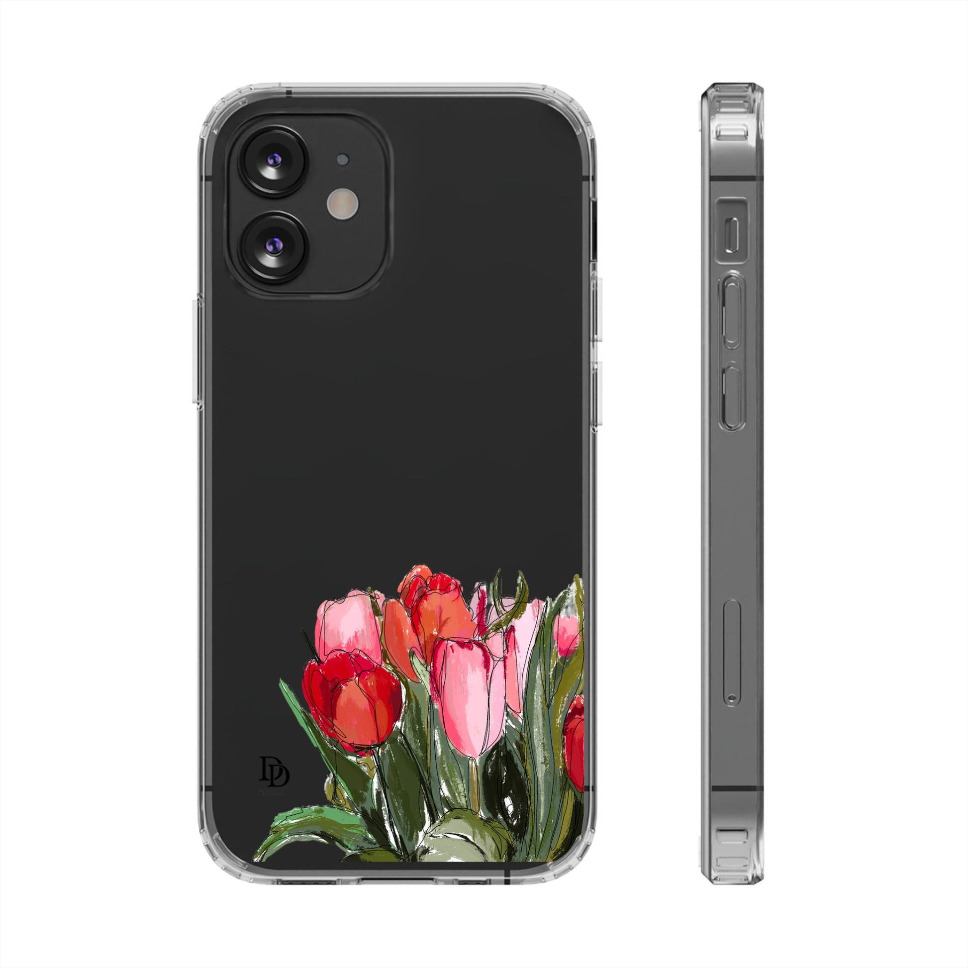 Dana's Tulips Clear Cases