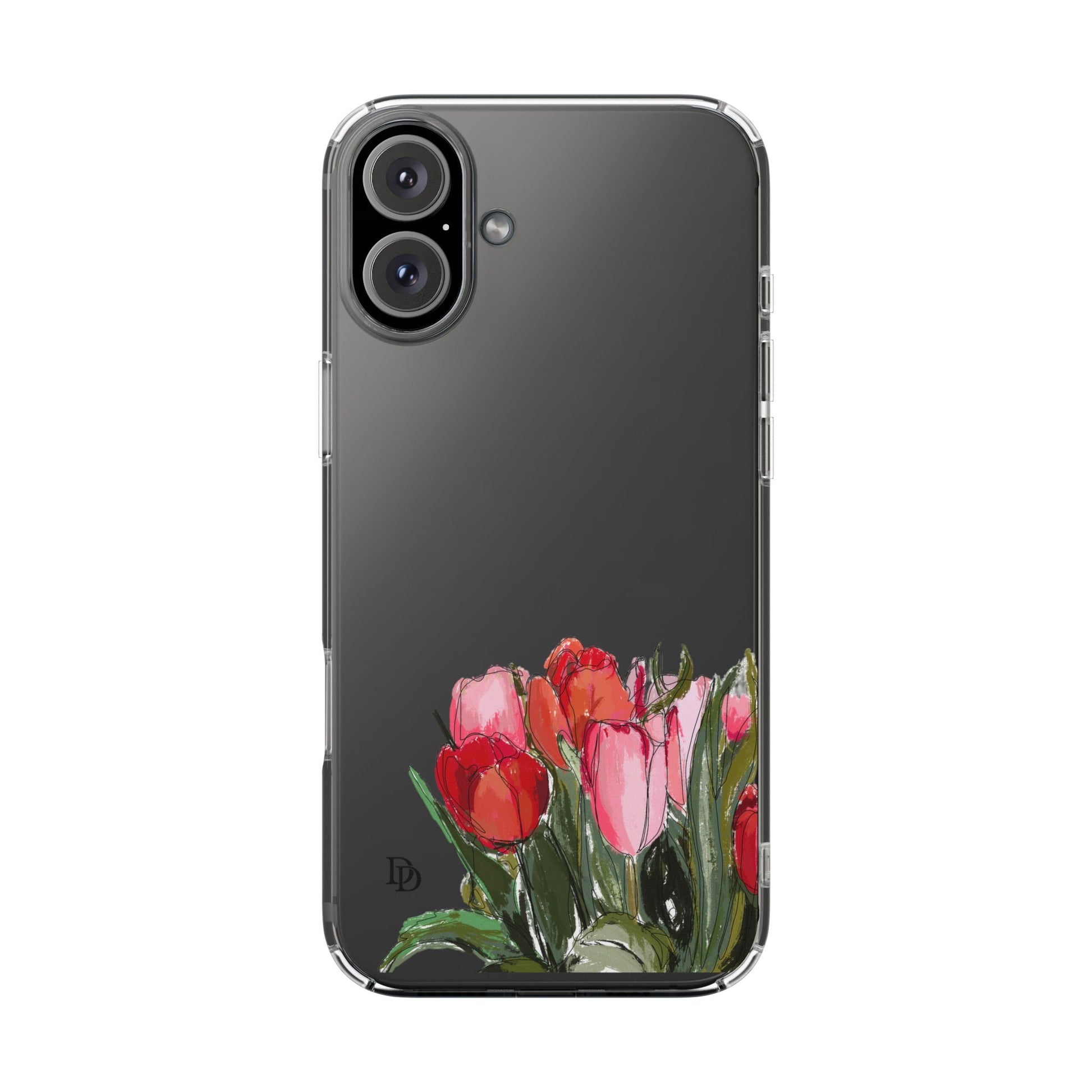 Dana's Tulips Clear Cases