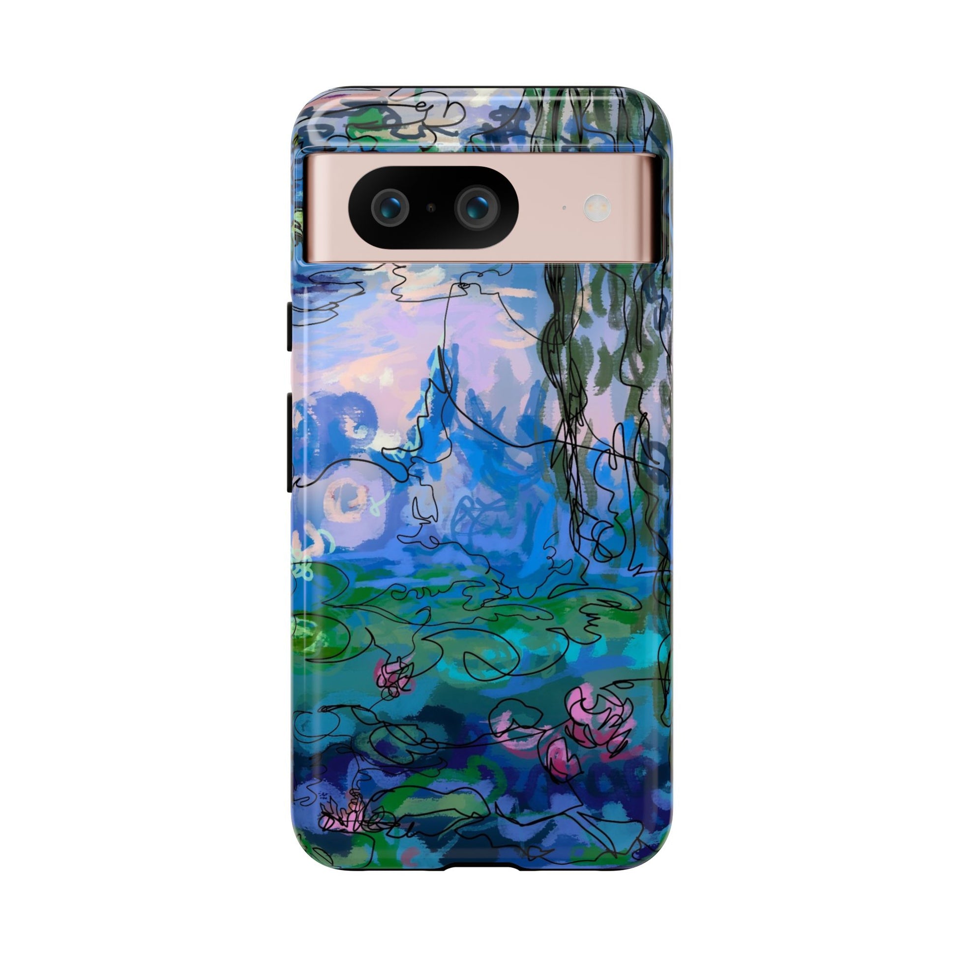 (Non-iphones) Tough Cases - Waterlilies