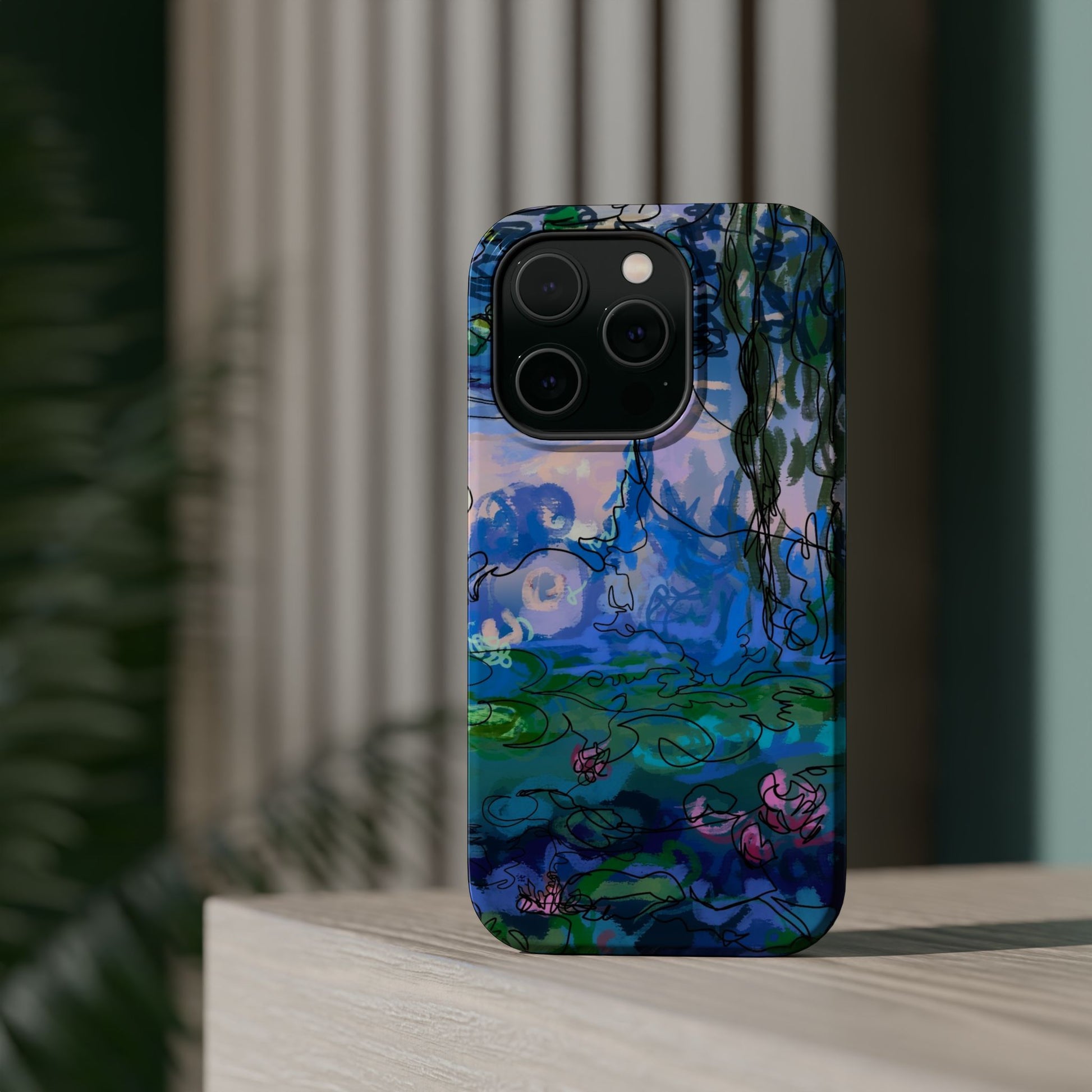 Magnetic Tough Cases - Waterlilies