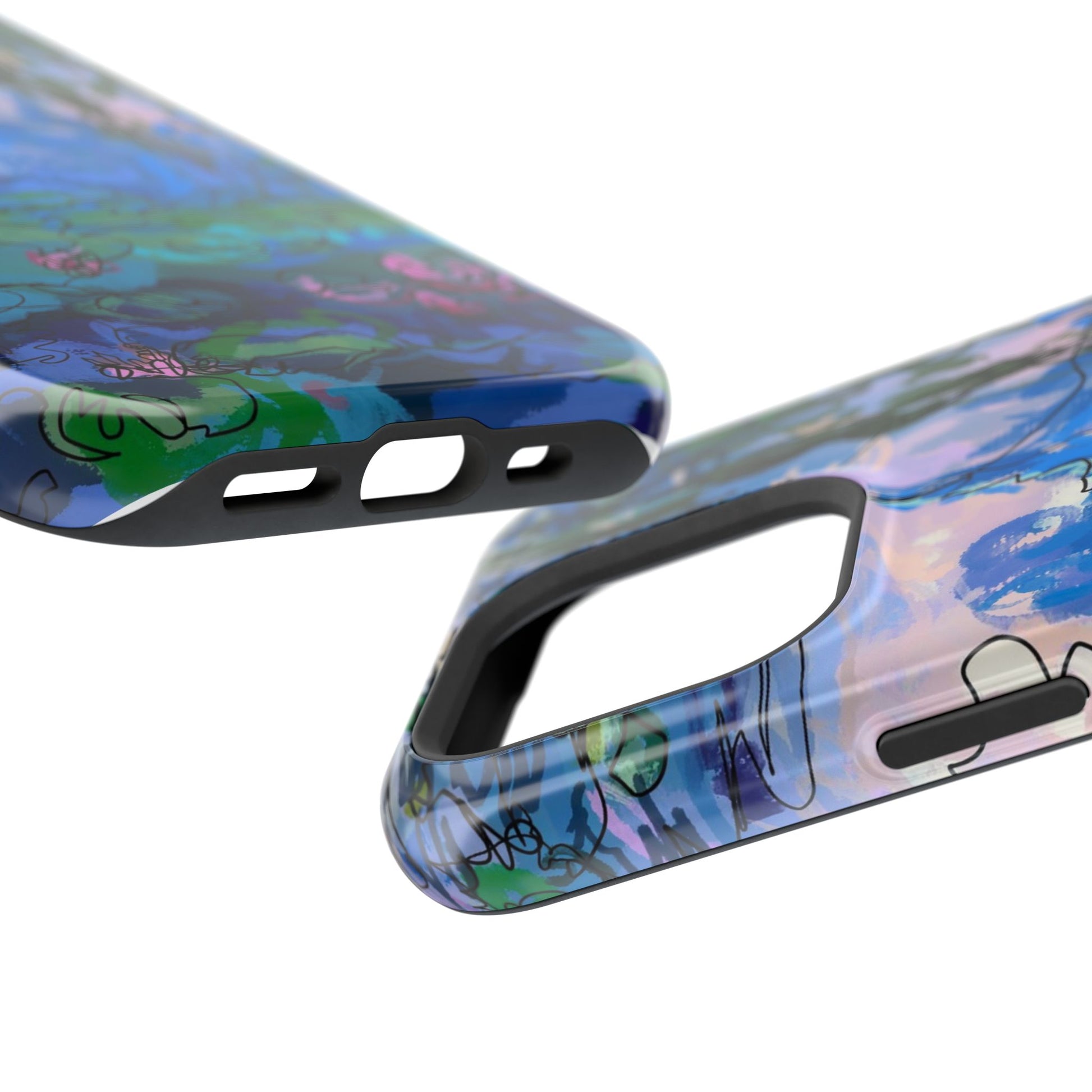 Magnetic Tough Cases - Waterlilies