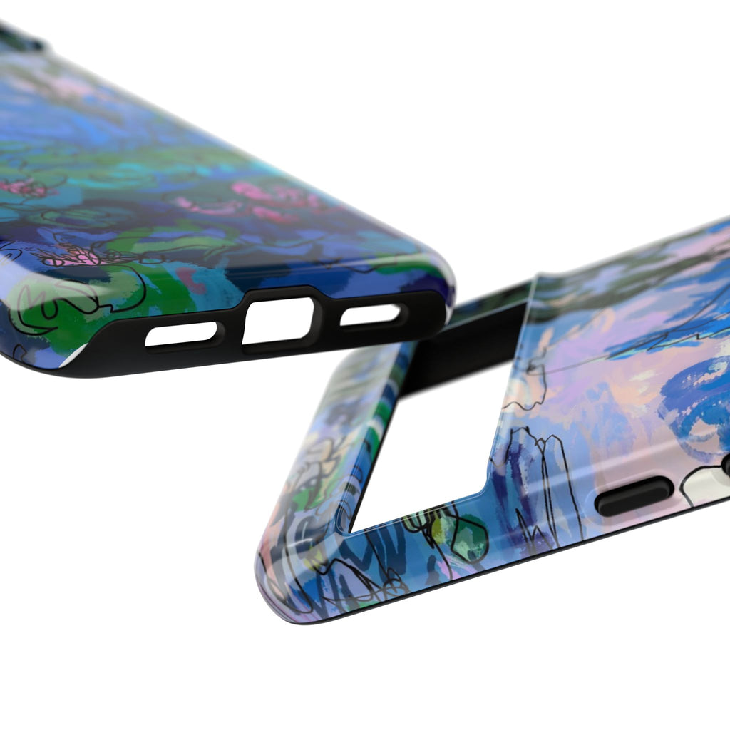(Non-iphones) Tough Cases - Waterlilies
