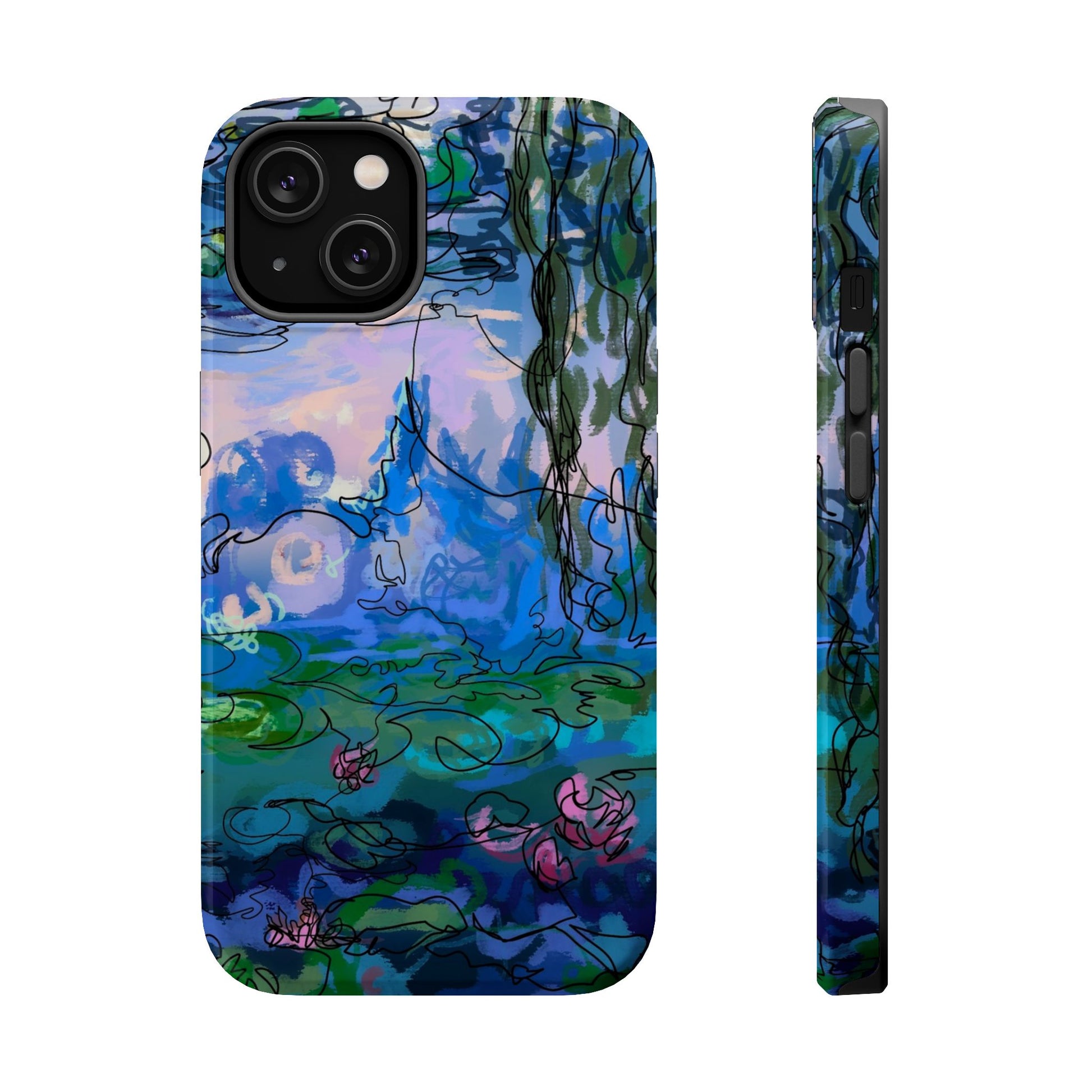 Magnetic Tough Cases - Waterlilies