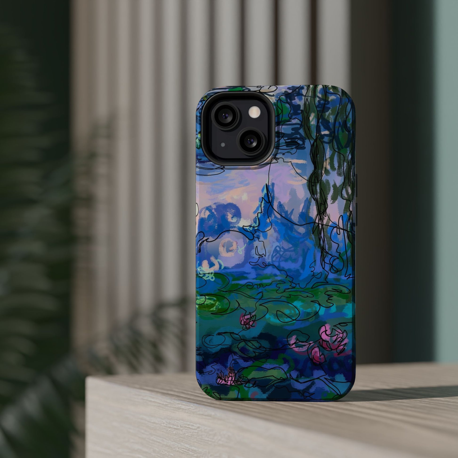 Magnetic Tough Cases - Waterlilies
