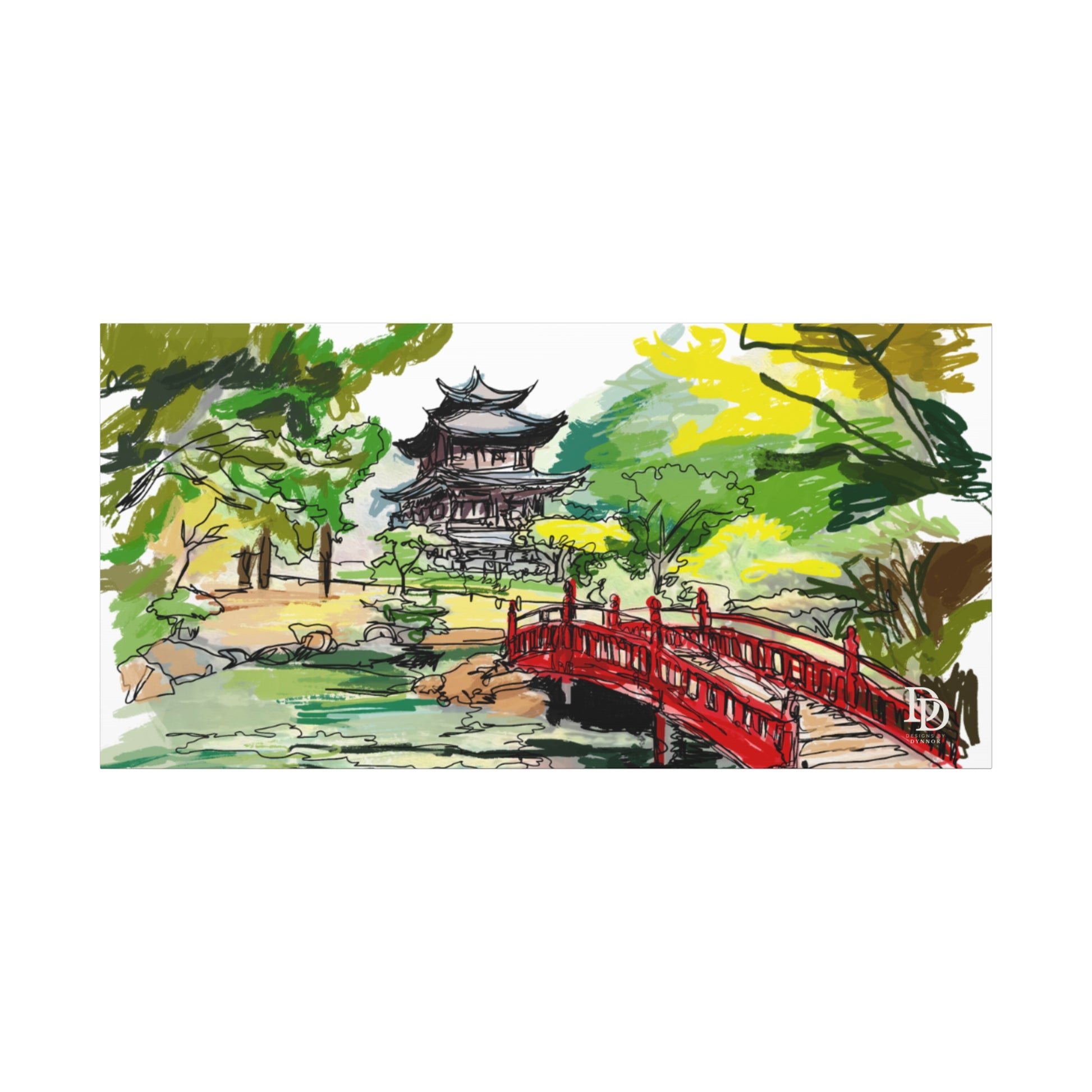 Kakehashi Matte Canvas, Stretched, 1.25"