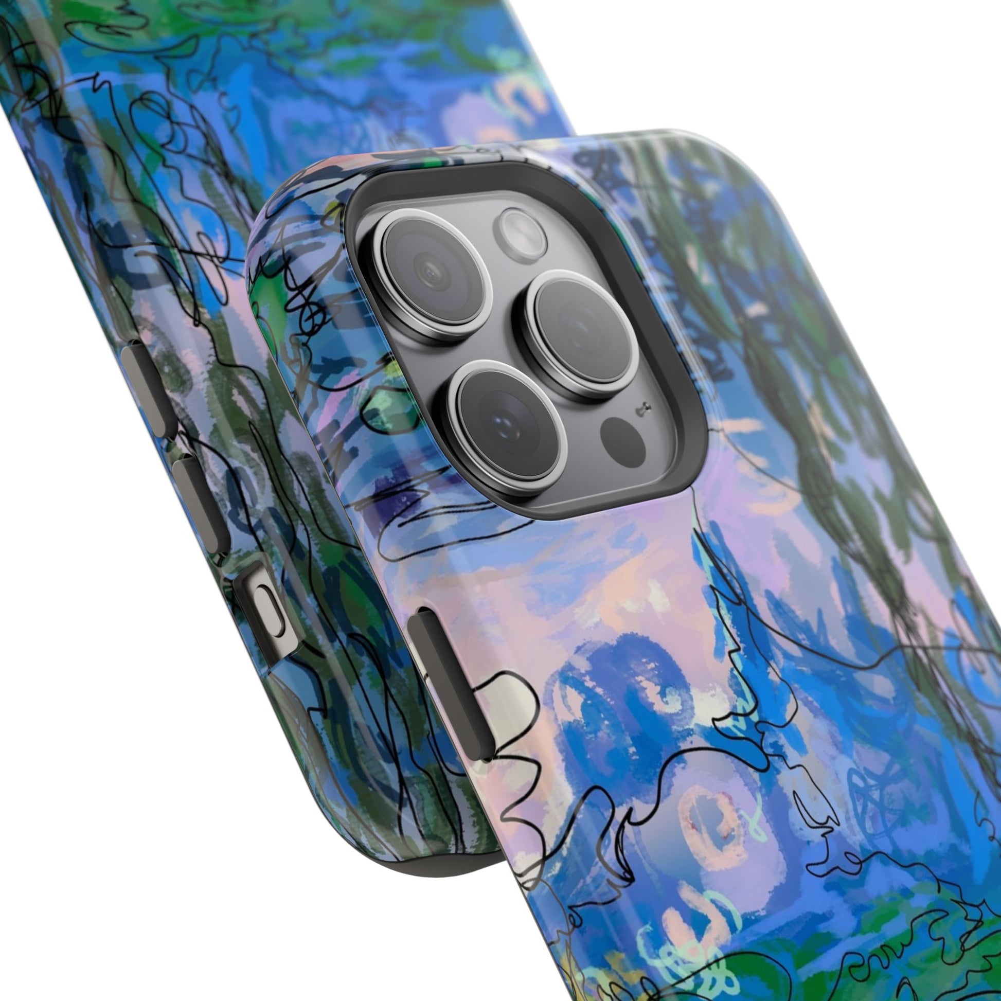 Magnetic Tough Cases - Waterlilies