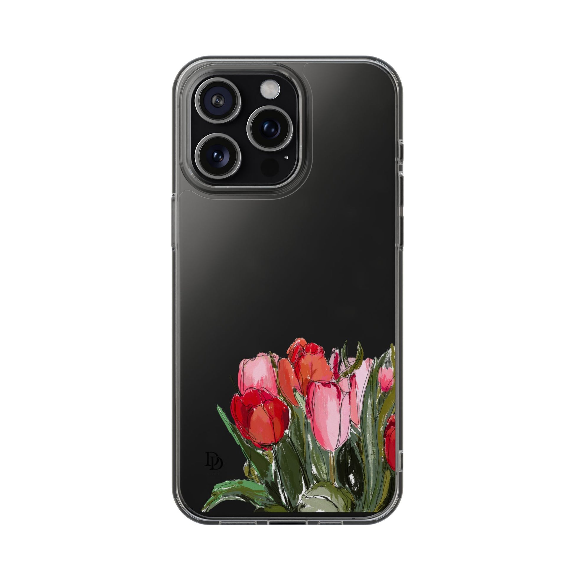 Dana's Tulips Clear Cases