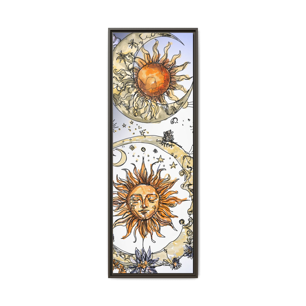 Celestial Matte Canvas, Framed (Multi-color)
