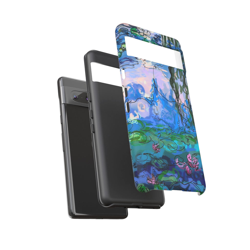 (Non-iphones) Tough Cases - Waterlilies