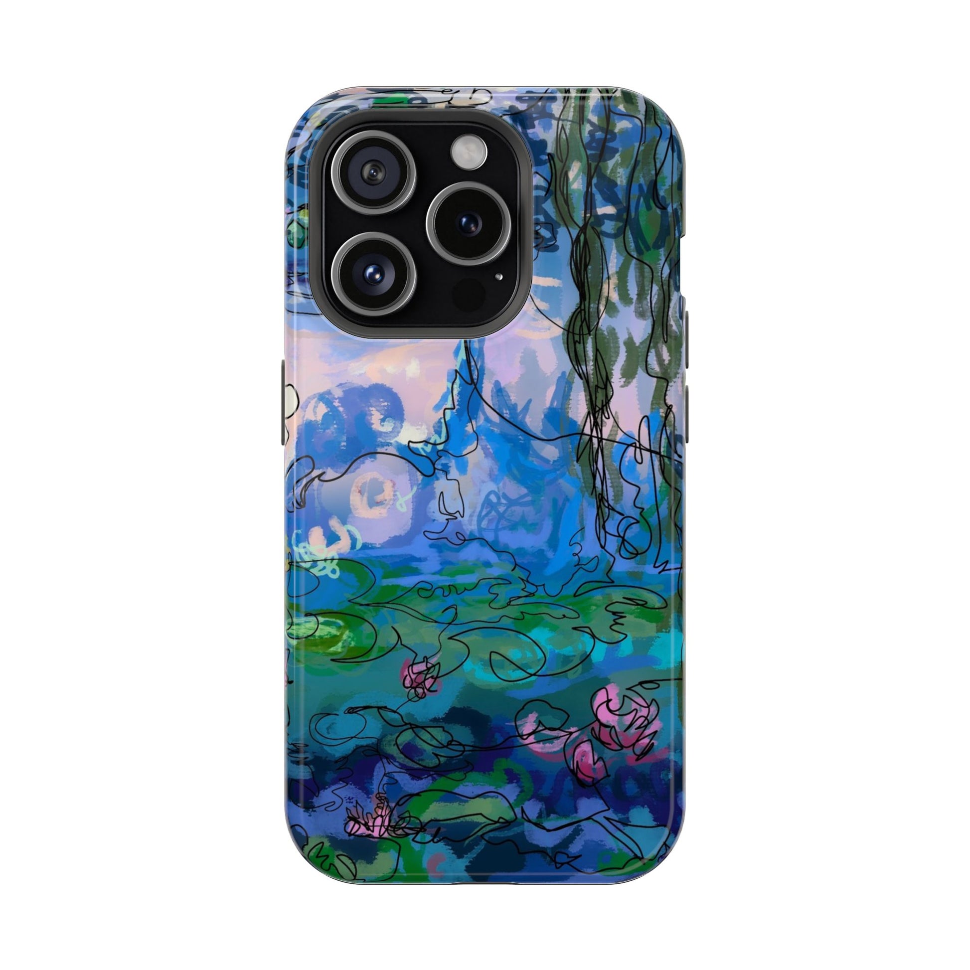Magnetic Tough Cases - Waterlilies