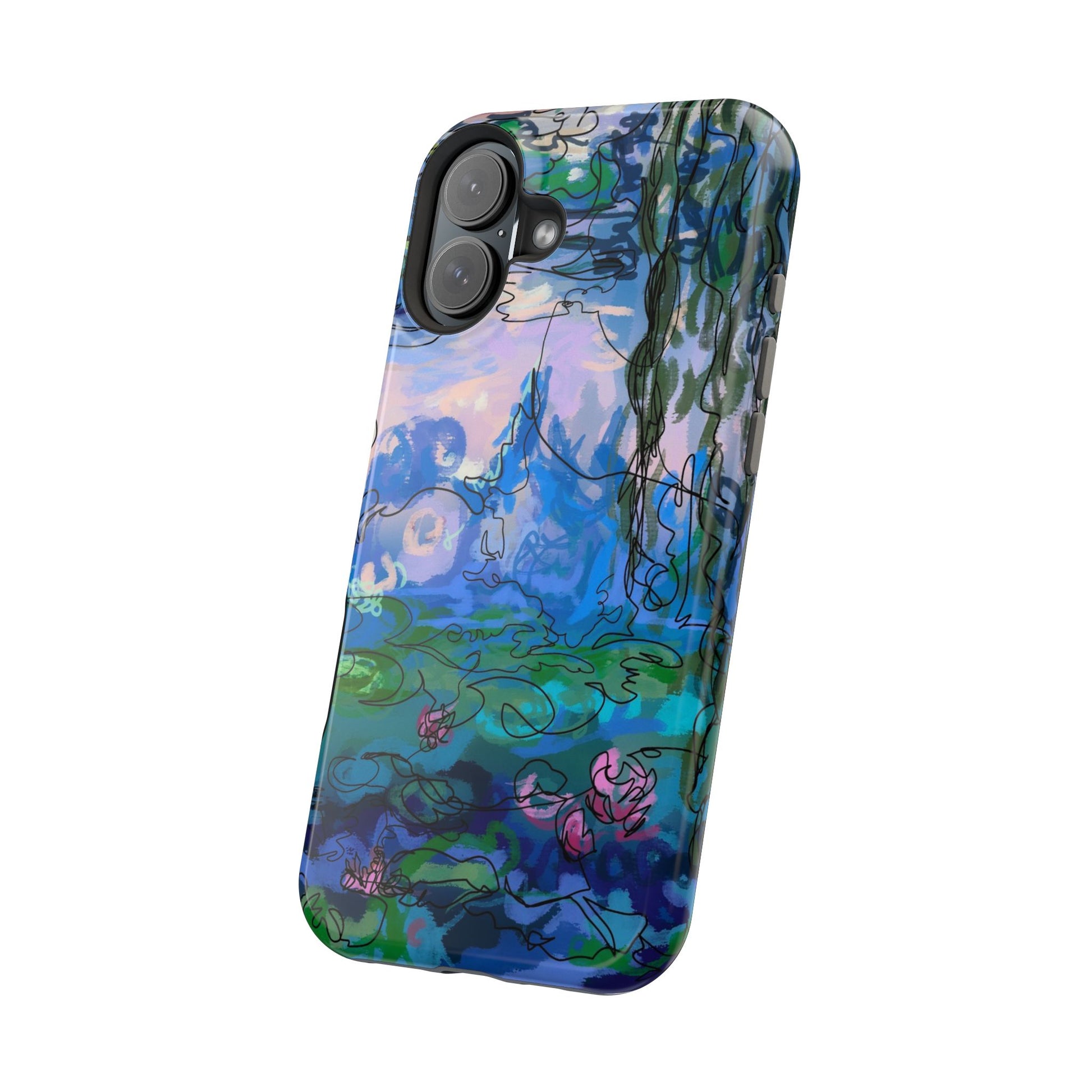 Magnetic Tough Cases - Waterlilies