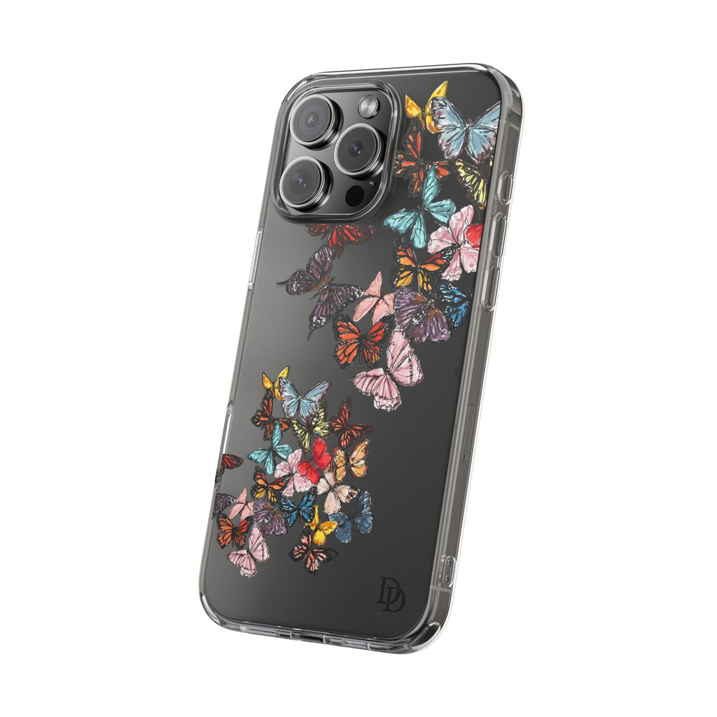 Clear Butterfly Phone Cases