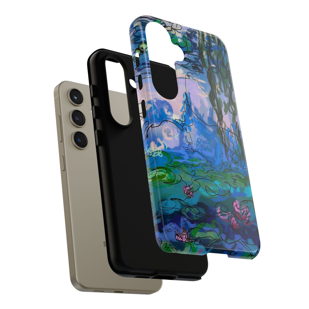 (Non-iphones) Tough Cases - Waterlilies