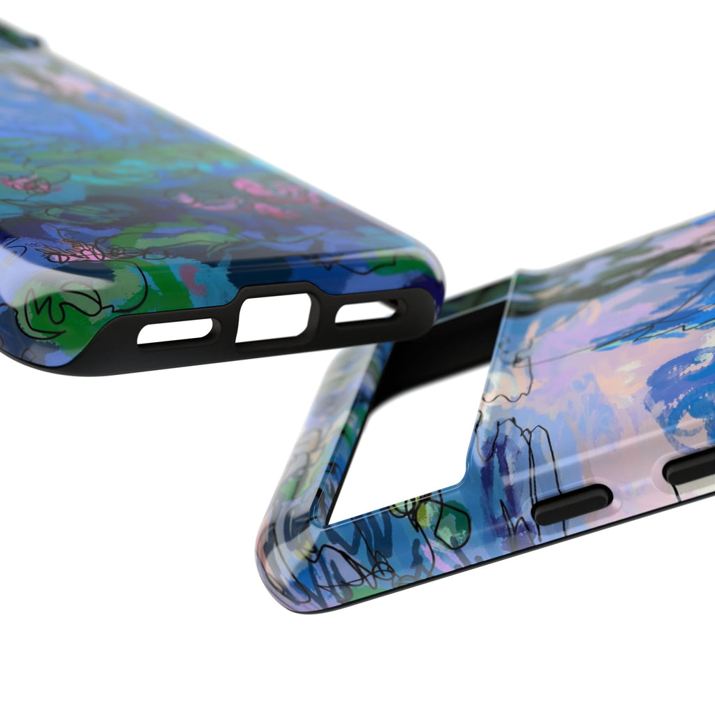 (Non-iphones) Tough Cases - Waterlilies