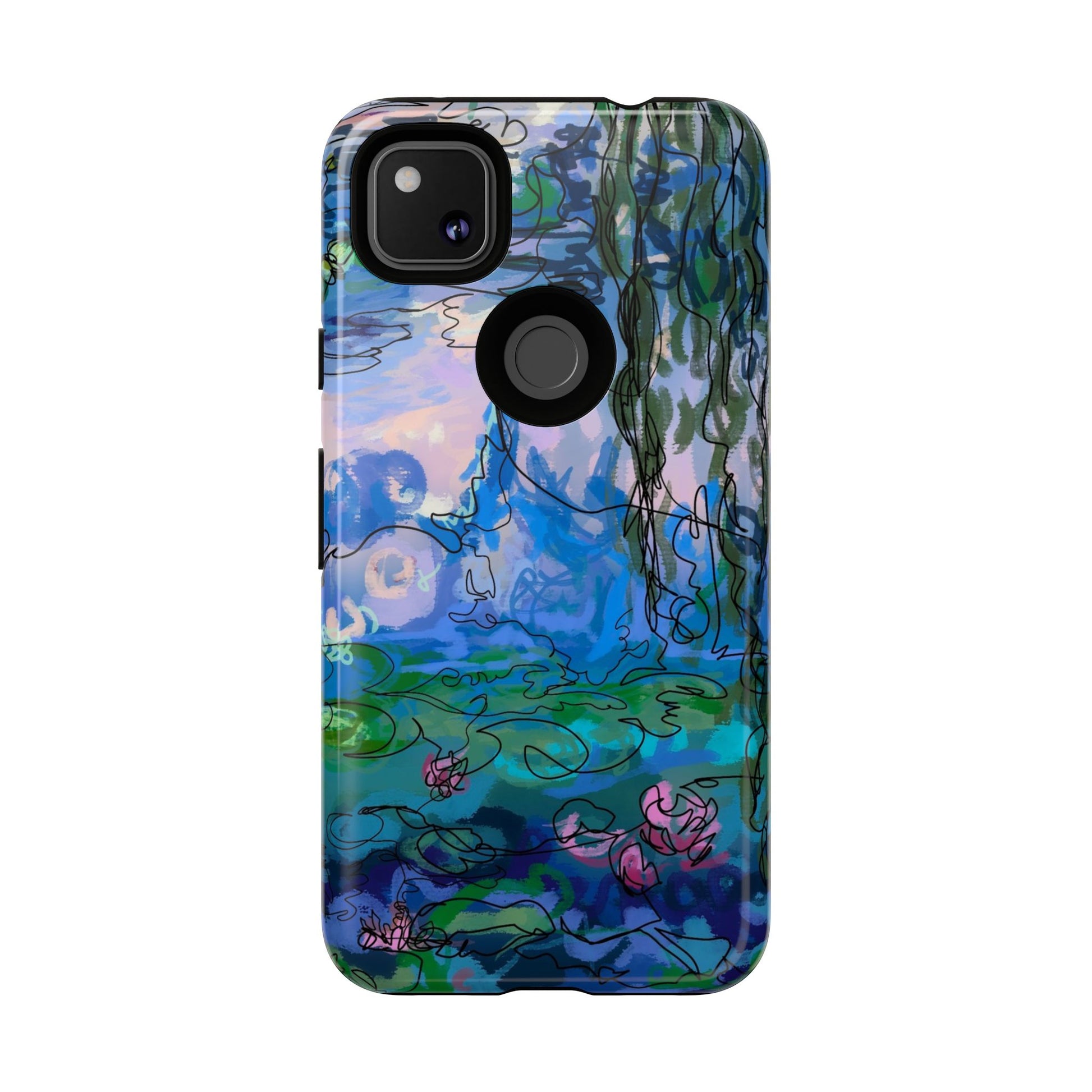 (Non-iphones) Tough Cases - Waterlilies