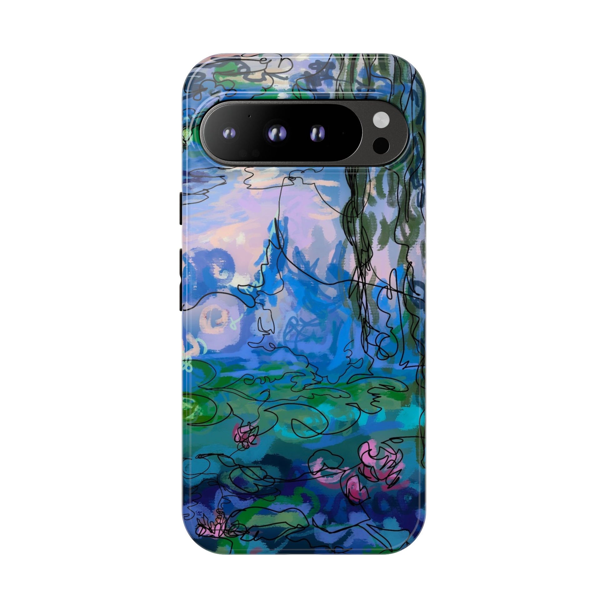 (Non-iphones) Tough Cases - Waterlilies