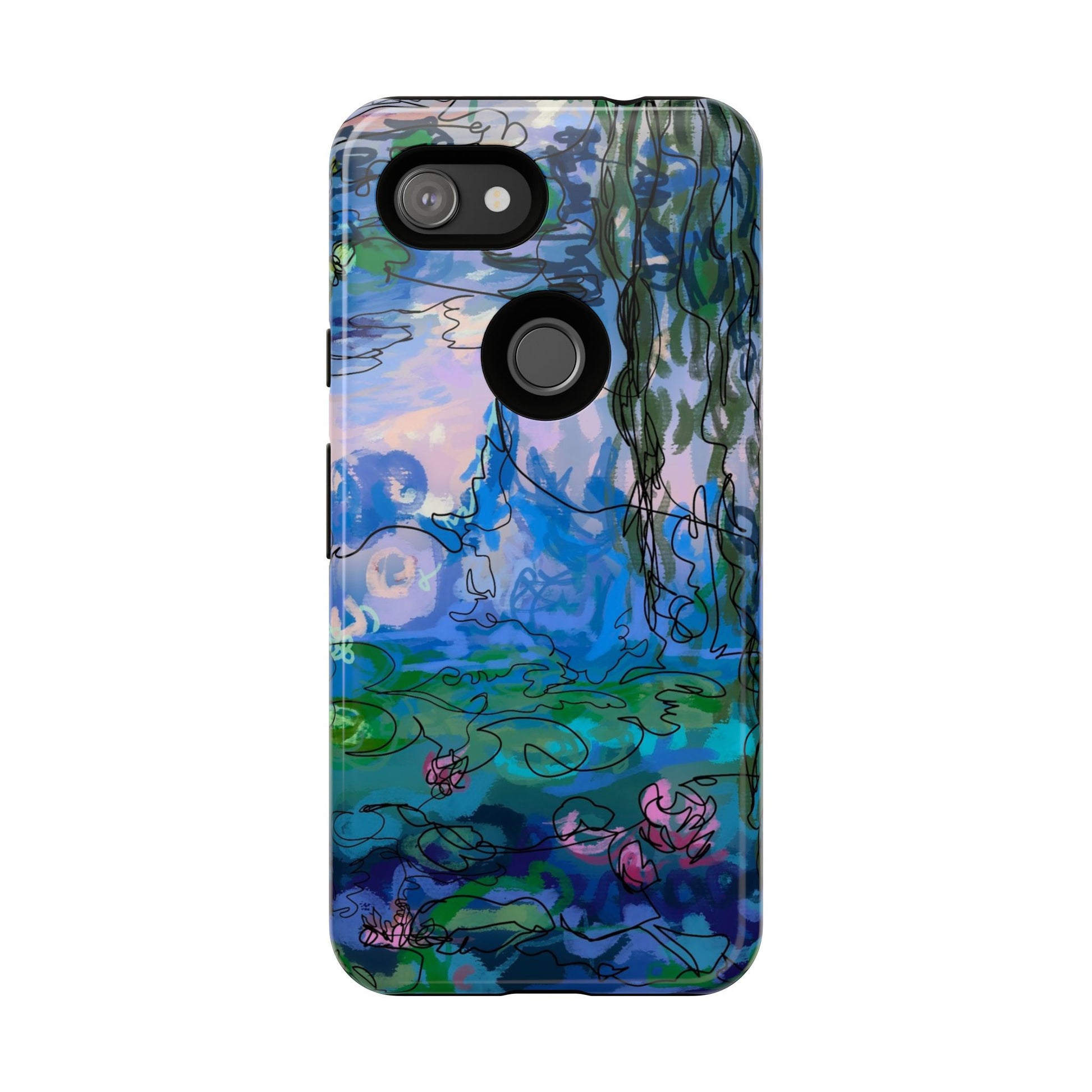 (Non-iphones) Tough Cases - Waterlilies