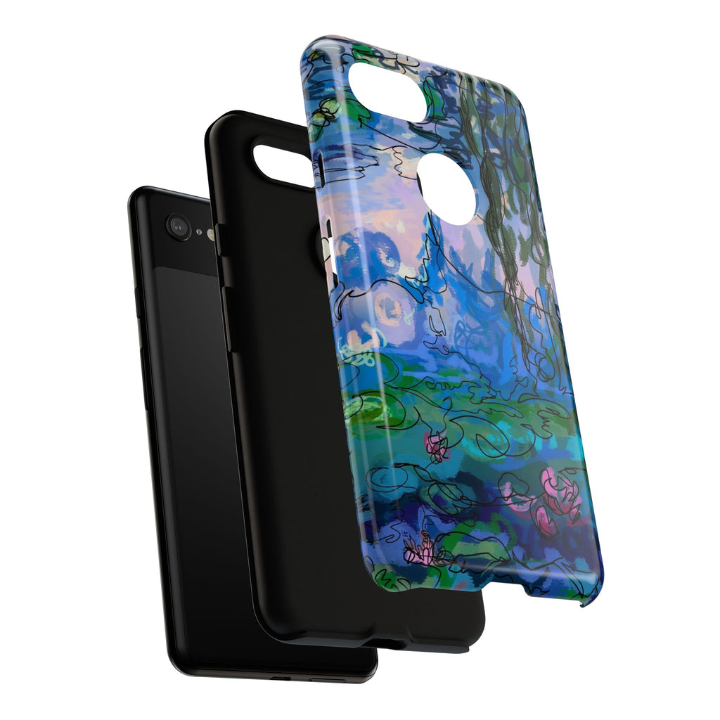 (Non-iphones) Tough Cases - Waterlilies