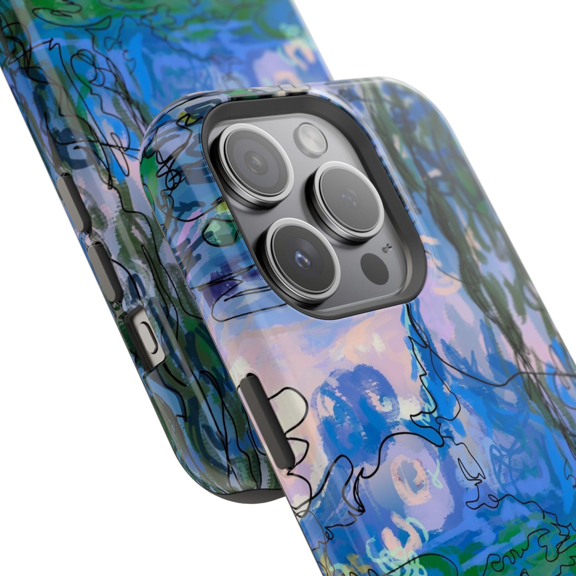 Magnetic Tough Cases - Waterlilies