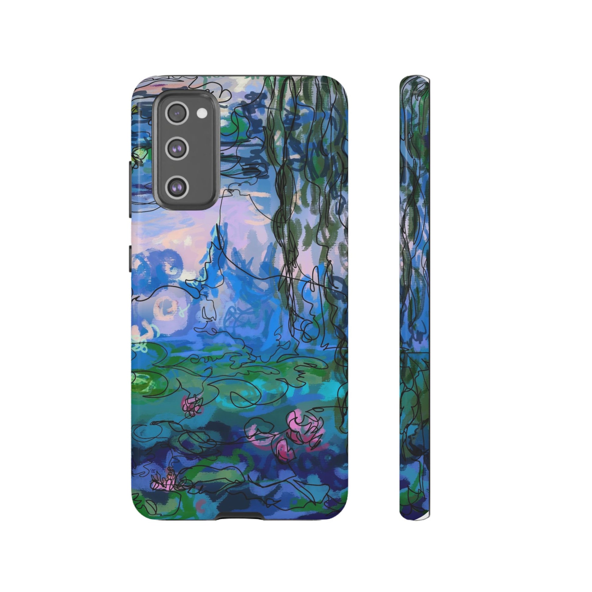 (Non-iphones) Tough Cases - Waterlilies
