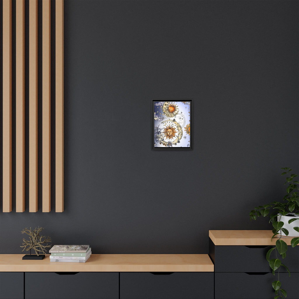 Celestial Matte Canvas, Framed (Multi-color)