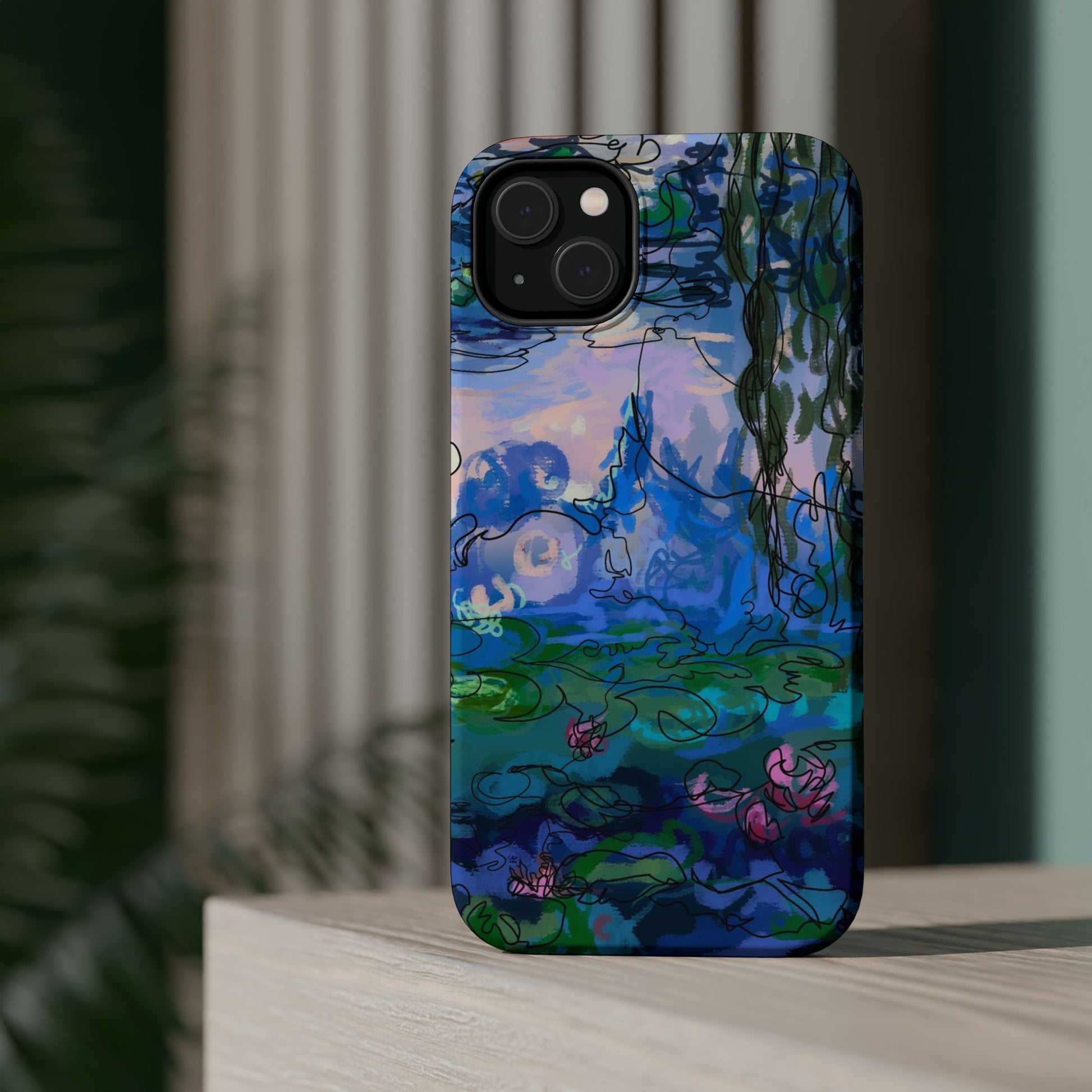 Magnetic Tough Cases - Waterlilies