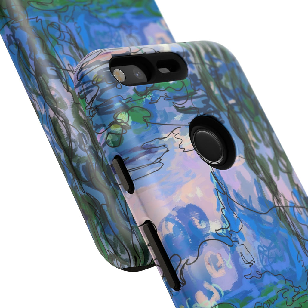 (Non-iphones) Tough Cases - Waterlilies