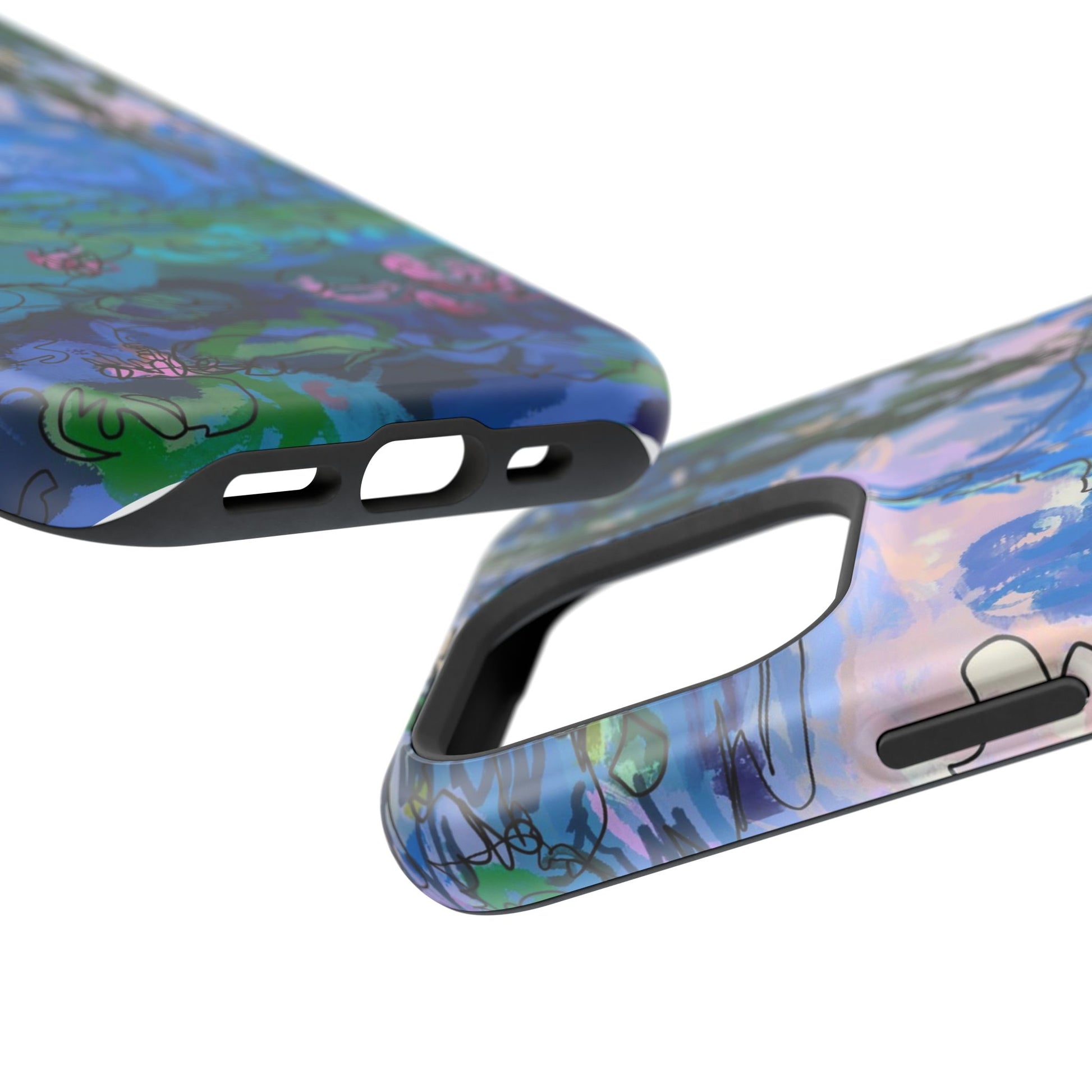 Magnetic Tough Cases - Waterlilies