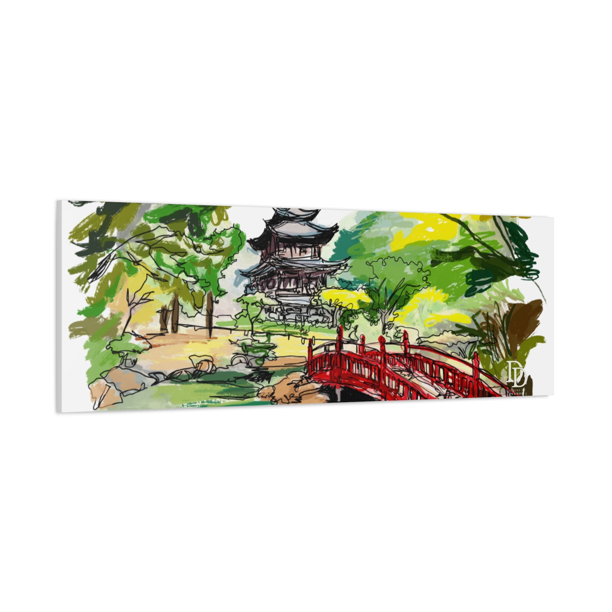 Kakehashi Matte Canvas, Stretched, 1.25"