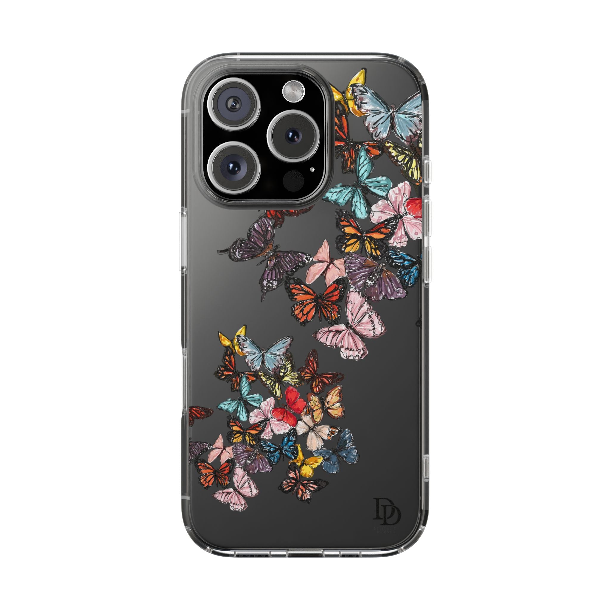Clear Butterfly Phone Cases