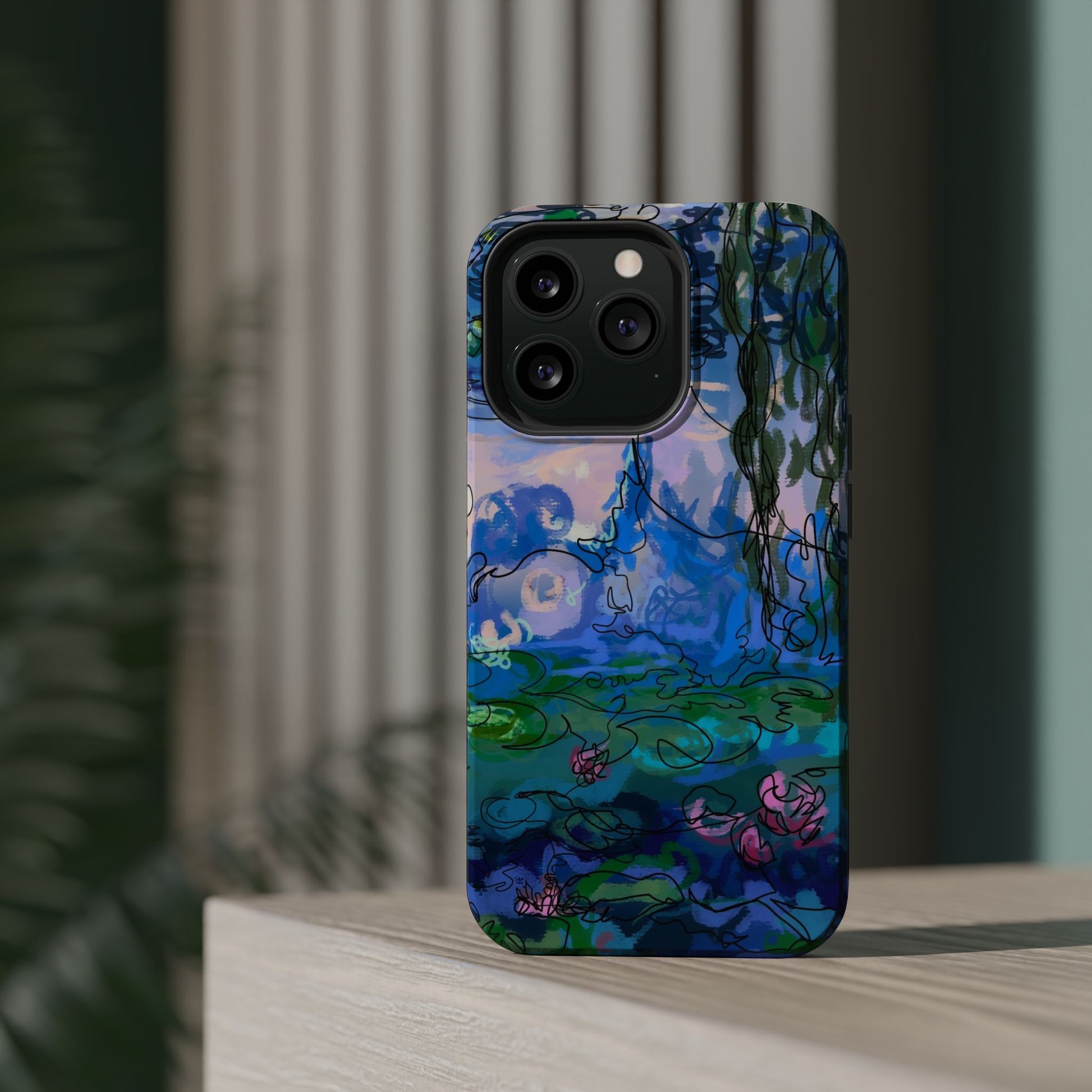 Magnetic Tough Cases - Waterlilies