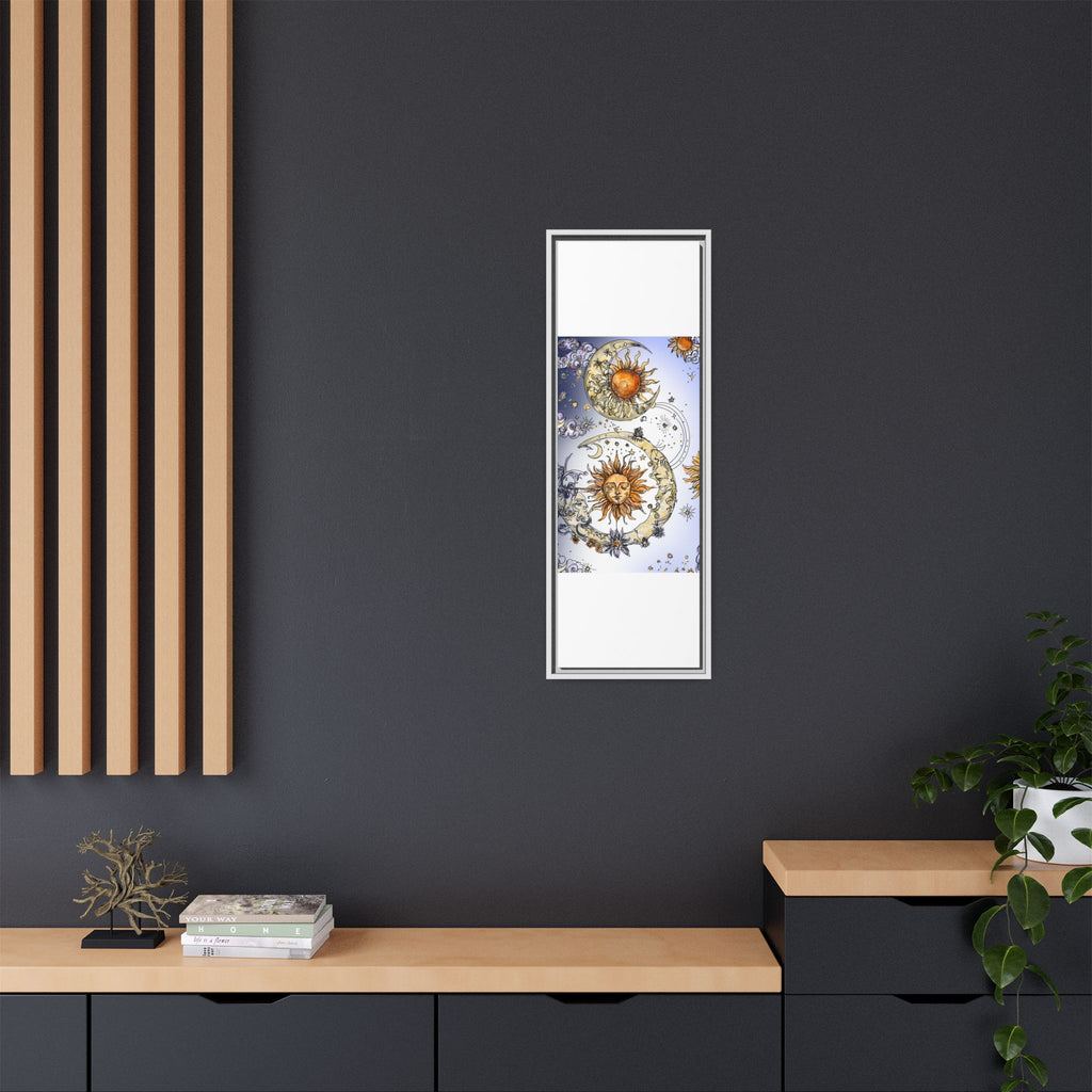 Celestial Matte Canvas, Framed (Multi-color)