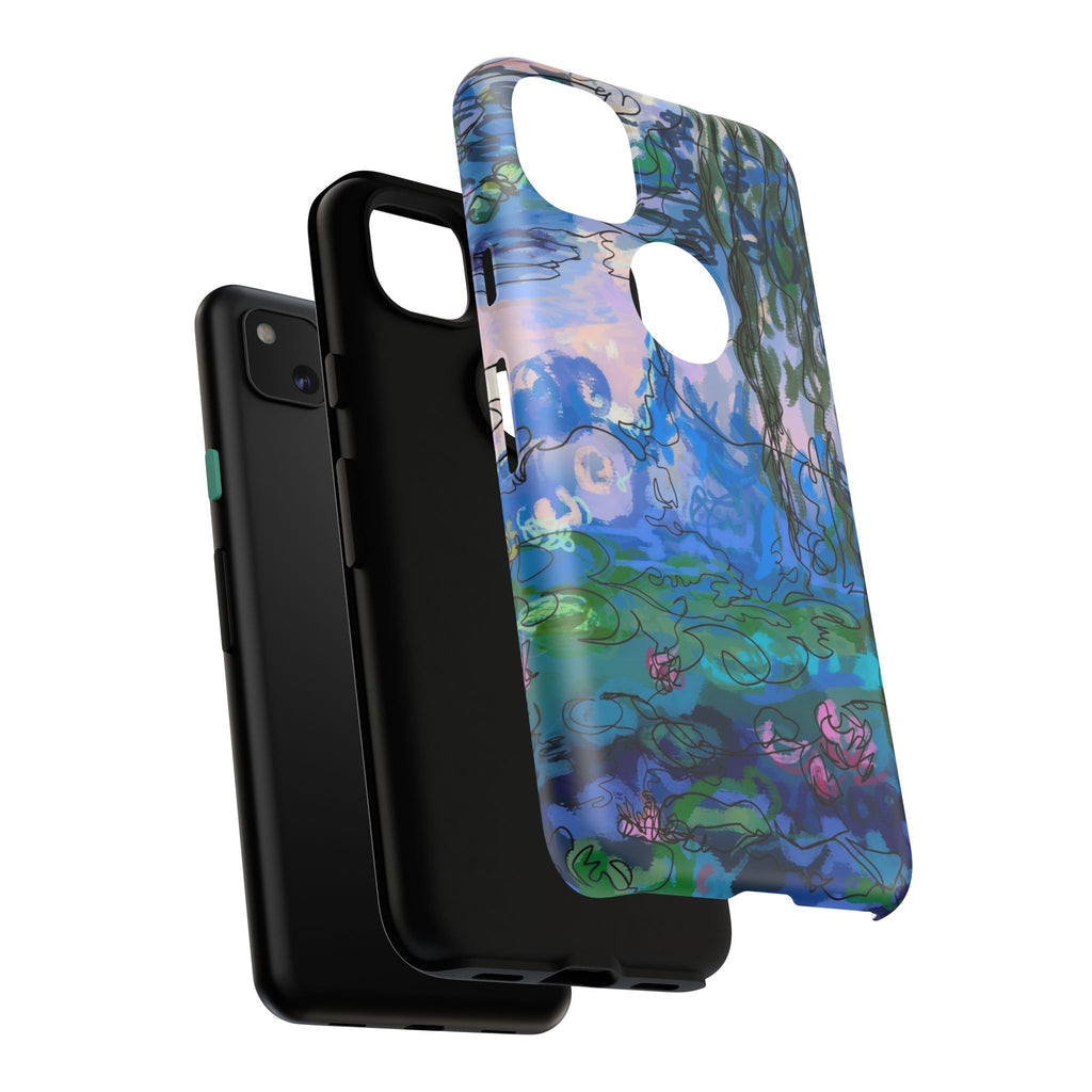 (Non-iphones) Tough Cases - Waterlilies