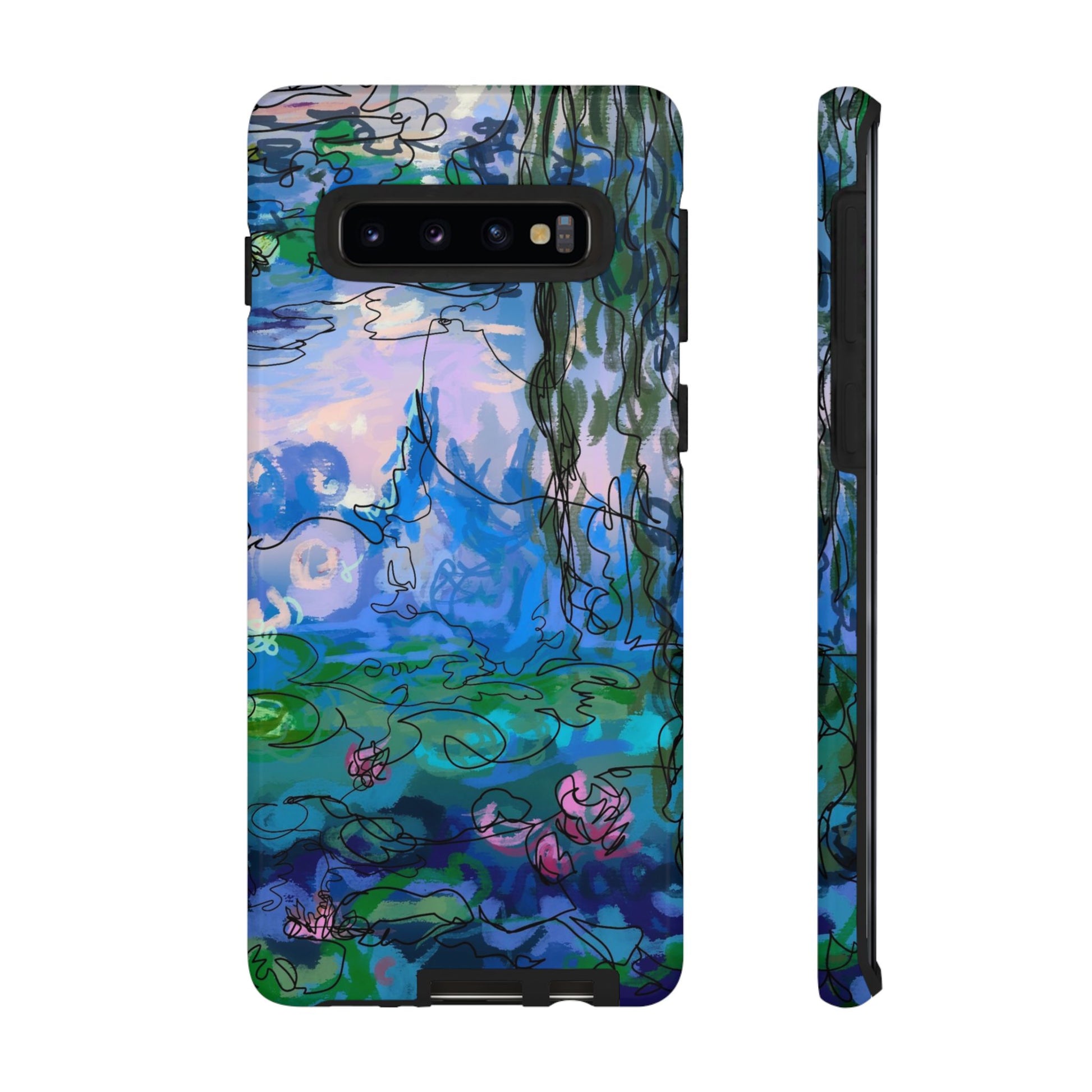 (Non-iphones) Tough Cases - Waterlilies