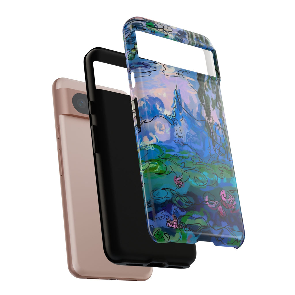 (Non-iphones) Tough Cases - Waterlilies