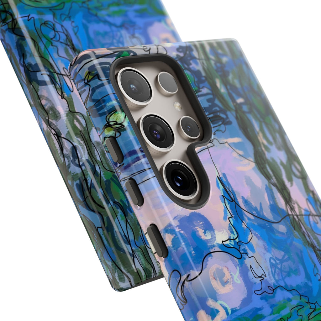 (Non-iphones) Tough Cases - Waterlilies