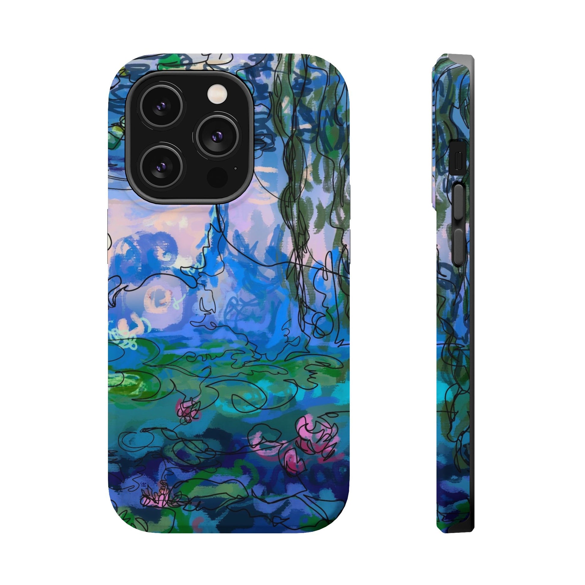 Magnetic Tough Cases - Waterlilies